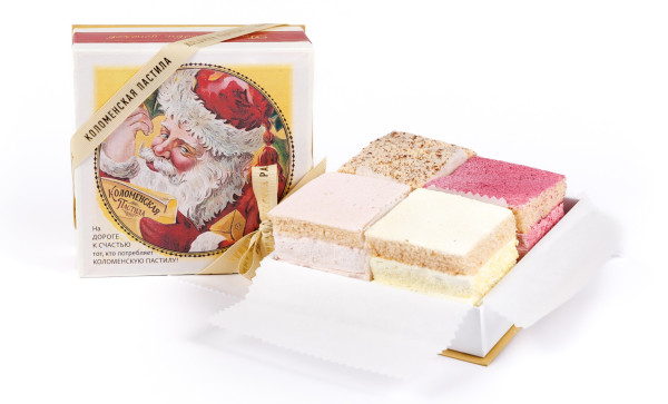 НОВОГОДНЕЕ АССОРТИ ПАСТИЛЬНЫХ ПИРОЖНЫХ. Фото